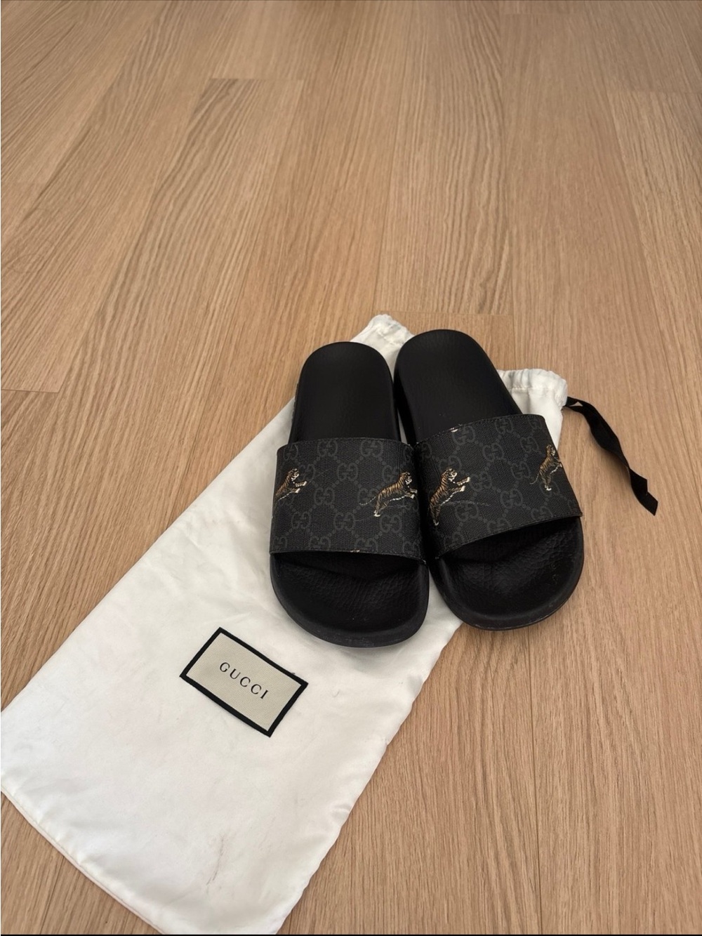 Men’s Gucci GG Supreme Slide 'Tiger'